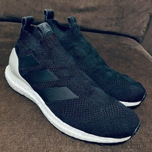 NEW ADIDAS Ultraboost MID Black Tan Animal Print insoles Womens 7.5 US 39 1/3 EU